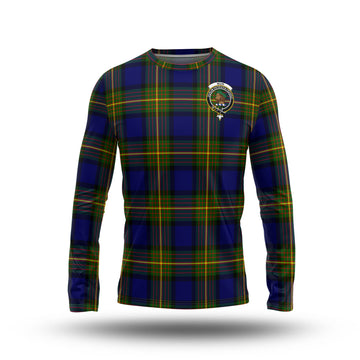 Muir Tartan Long Sleeve T-Shirt with Family Crest