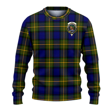 Muir Tartan Ugly Sweater with Family Crest