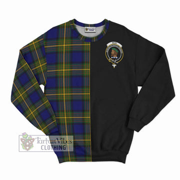 Muir Tartan Sweatshirt with Family Crest and Half Of Me Style