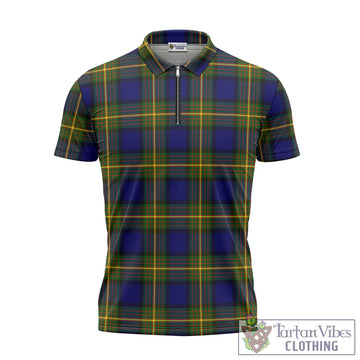 Muir Tartan Zipper Polo Shirt