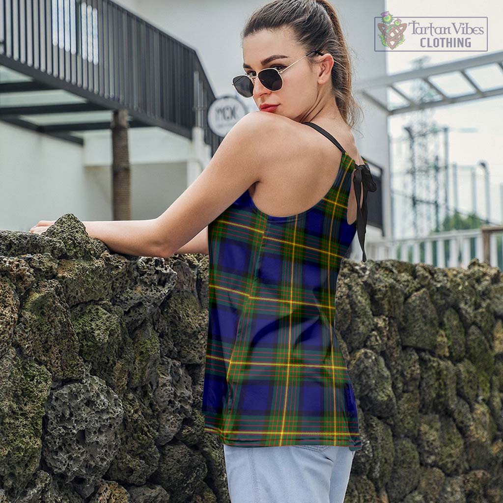 Tartan Vibes Clothing Muir Tartan Loose Halter Neck Camisole