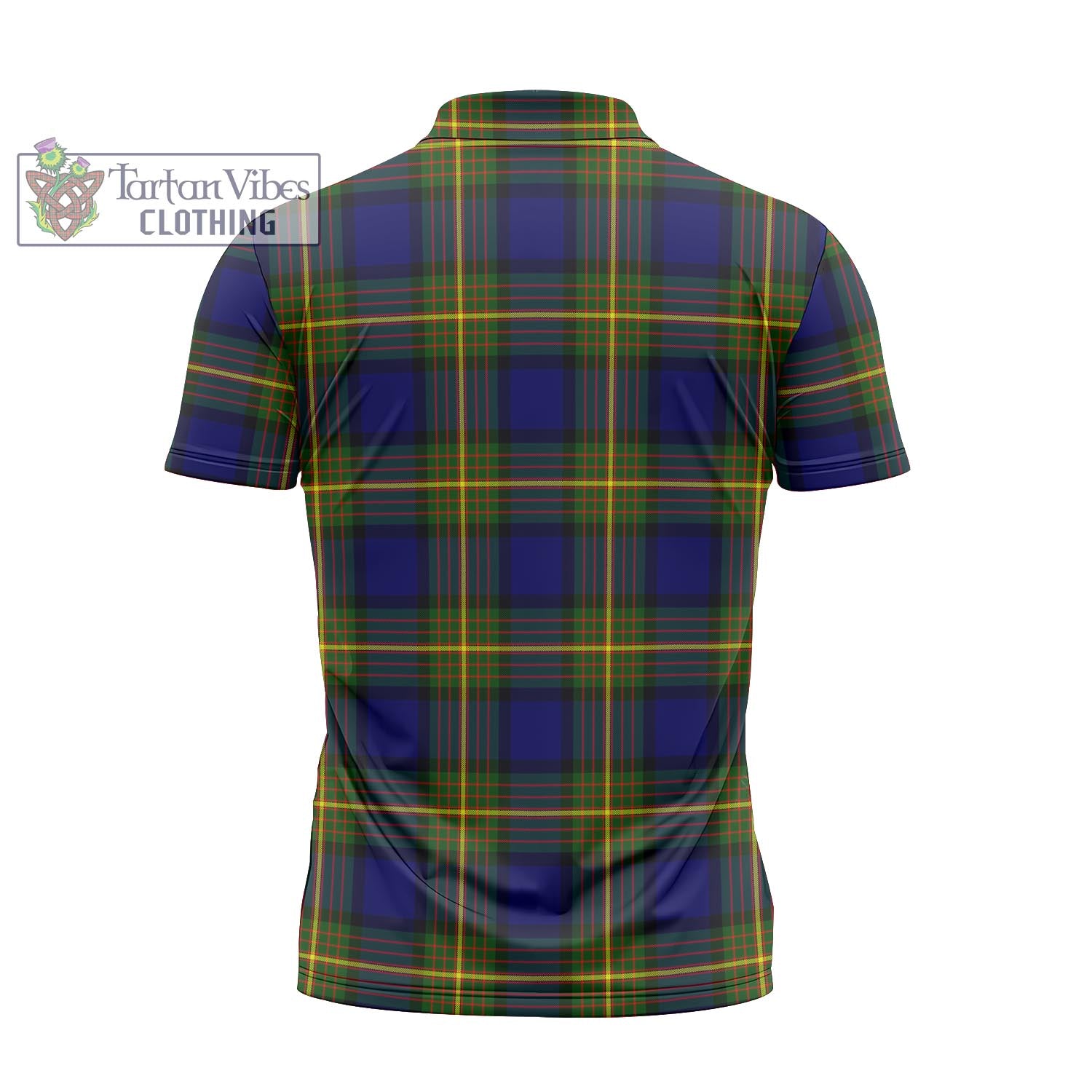 Tartan Vibes Clothing Muir Tartan Zipper Polo Shirt