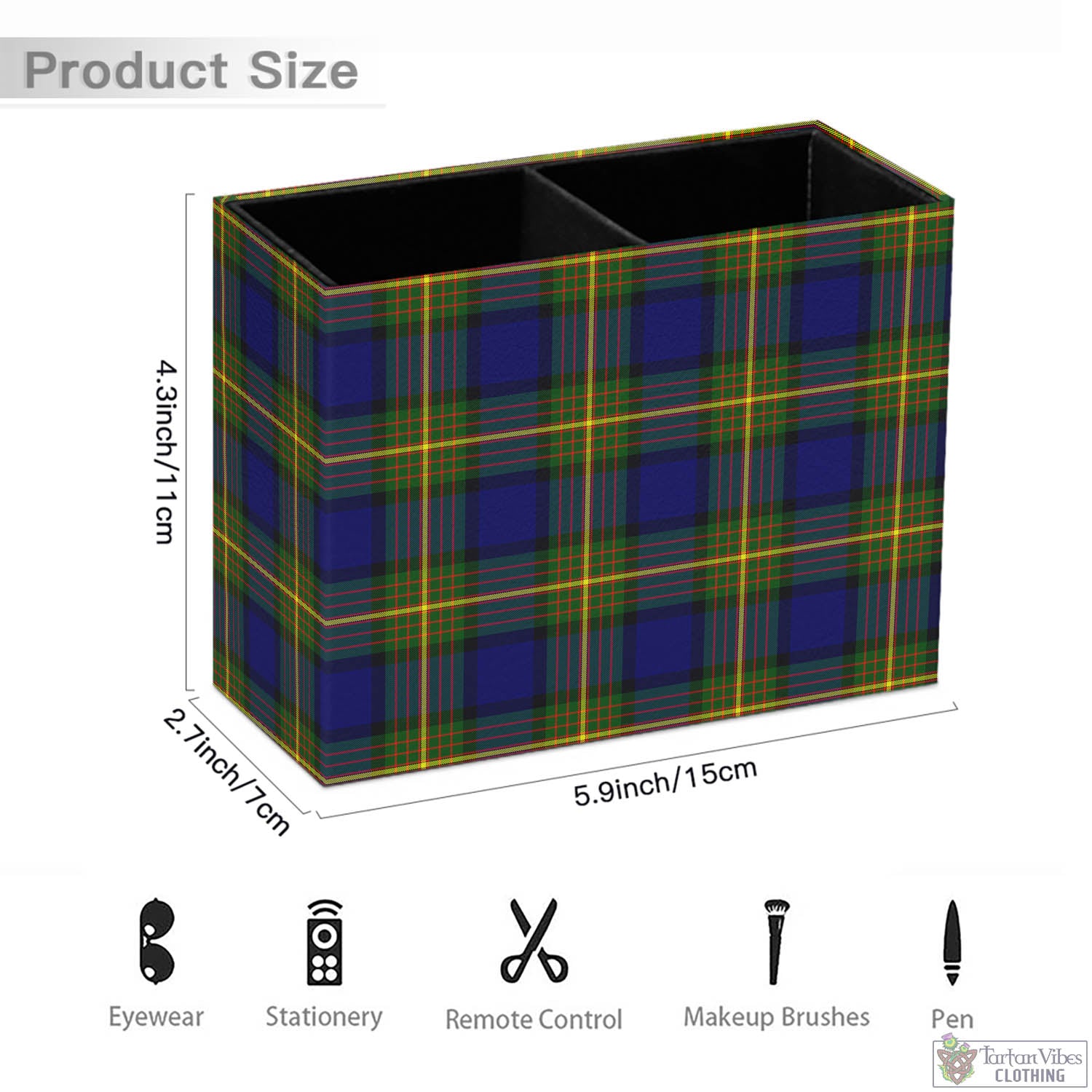 Tartan Vibes Clothing Muir Tartan Pen Holder