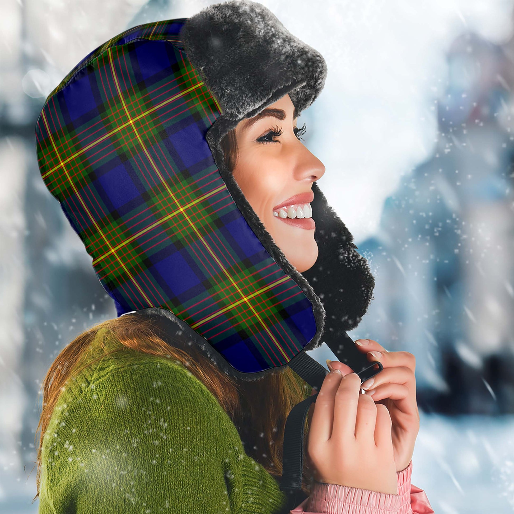 Muir Tartan Winter Trapper Hat - Tartanvibesclothing