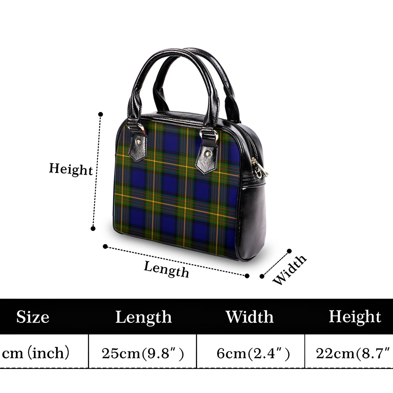 Muir Tartan Shoulder Handbags - Tartanvibesclothing