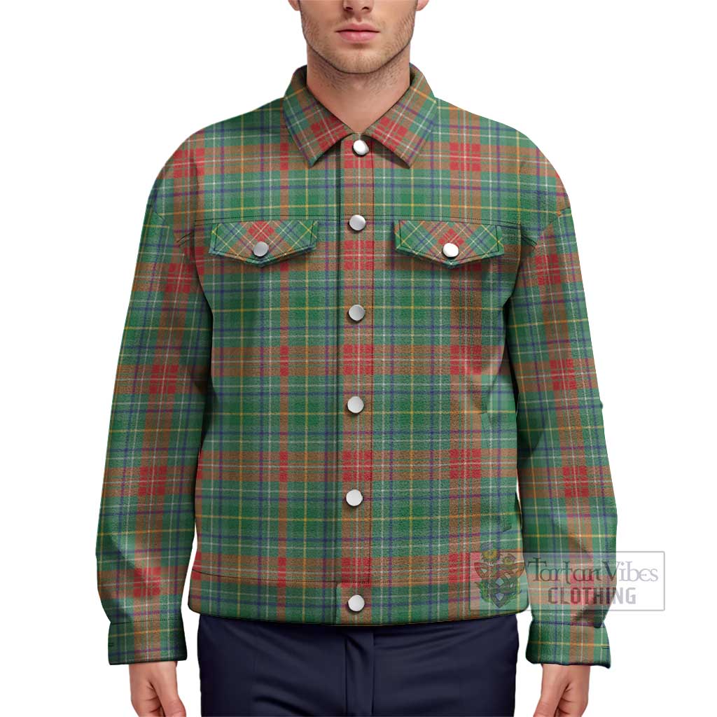 Tartan Vibes Clothing Muirhead Tartan Unisex Lapel Cotton Jacket