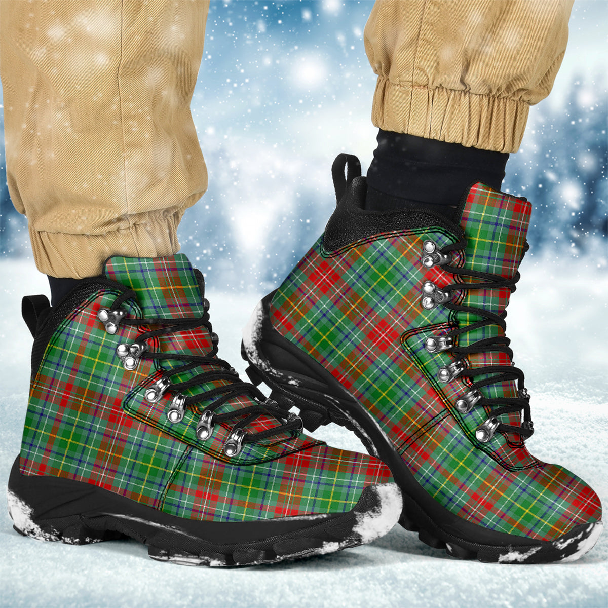 Muirhead Tartan Alpine Boots - Tartanvibesclothing