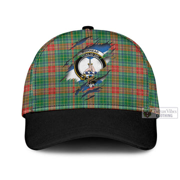 Muirhead Tartan Classic Cap with Family Crest In Me Style