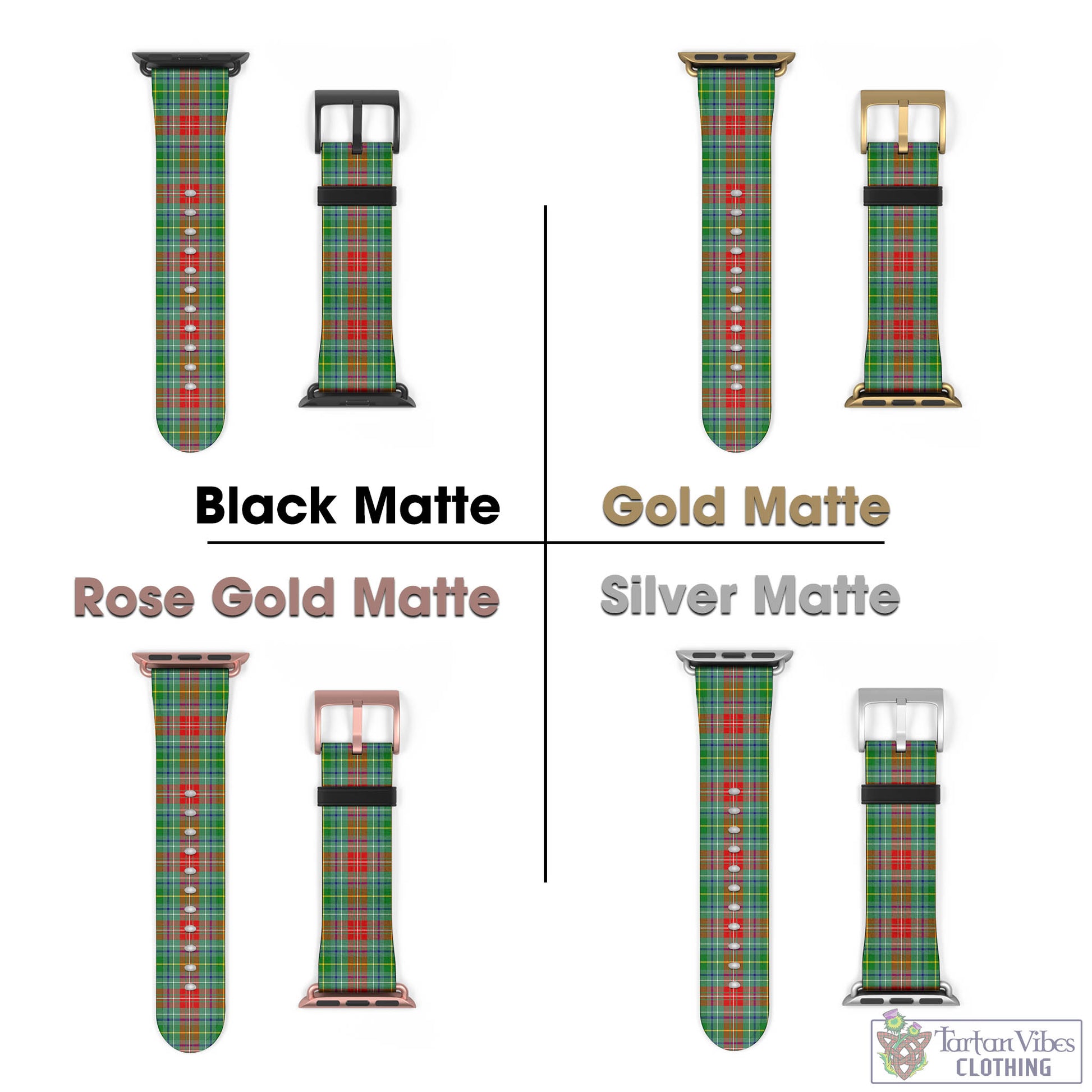 Tartan Vibes Clothing Muirhead Tartan Watch Band