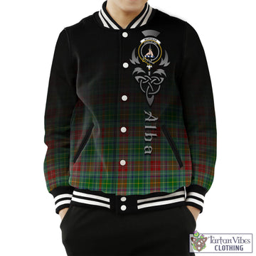 Muirhead Tartan Baseball Jacket Featuring Alba Gu Brath Family Crest Celtic Inspired