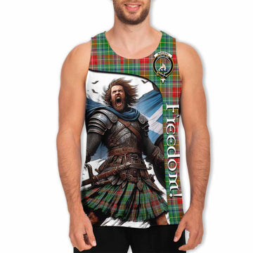 Muirhead Crest Tartan Men's Tank Top Inspired by the Freedom of Scottish Warrior