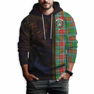 Muirhead Tartan Family Crest Hoodie Alba Gu Brath Be Brave Lion Ancient Style Pullover Hoodie - Tartan Vibes Clothing