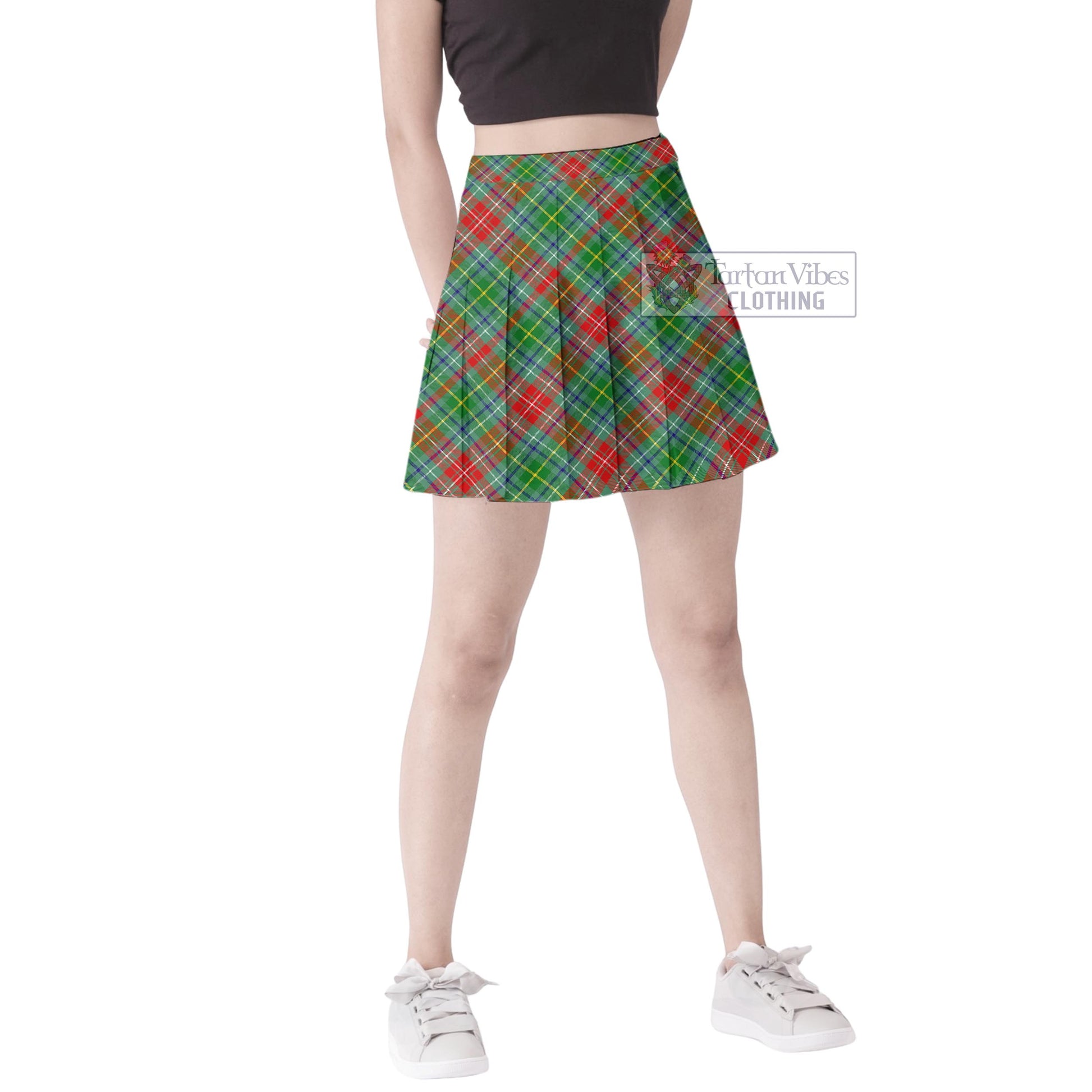 Tartan Vibes Clothing Muirhead Tartan Women's Plated Mini Skirt