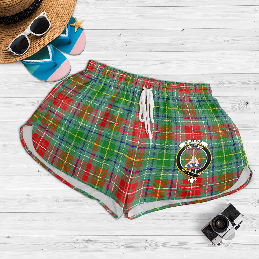 muirhead-tartan-womens-shorts-with-family-crest