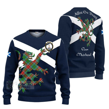 Muirhead Tartan Lion Rampant Ugly Sweater Proudly Display Your Heritage with Alba Gu Brath and Clan Name