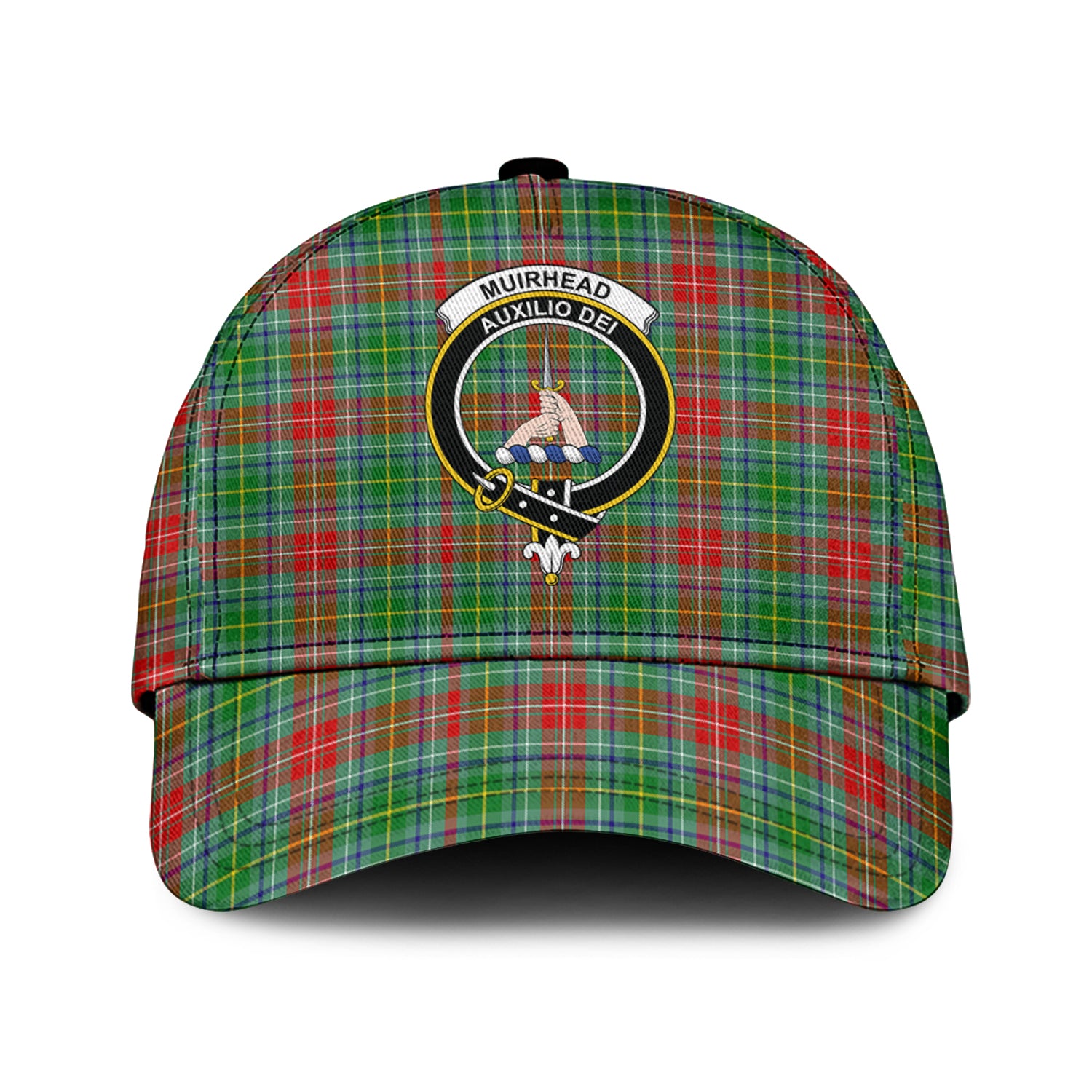 Muirhead Tartan Classic Cap with Family Crest Classic Cap Universal Fit - Tartan Vibes Clothing