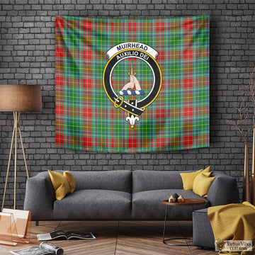 Muirhead Tartan Tapestry Wall Hanging and Home Decor for Room with Family Crest
