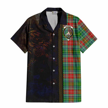 Muirhead Tartan Family Crest Hawaiian Shirt Alba Gu Brath Be Brave Lion Ancient Style Kid - Tartan Vibes Clothing