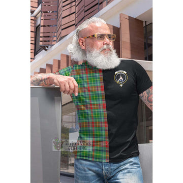 Muirhead Tartan Cotton T-shirt with Family Crest and Half Of Me Style