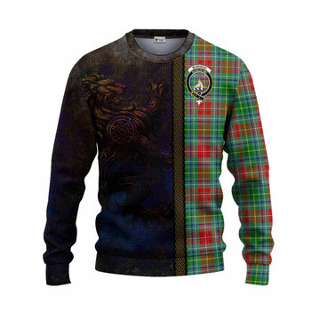 Muirhead Tartan Family Crest Knitted Sweater Alba Gu Brath Be Brave Lion Ancient Style Unisex - Tartan Vibes Clothing