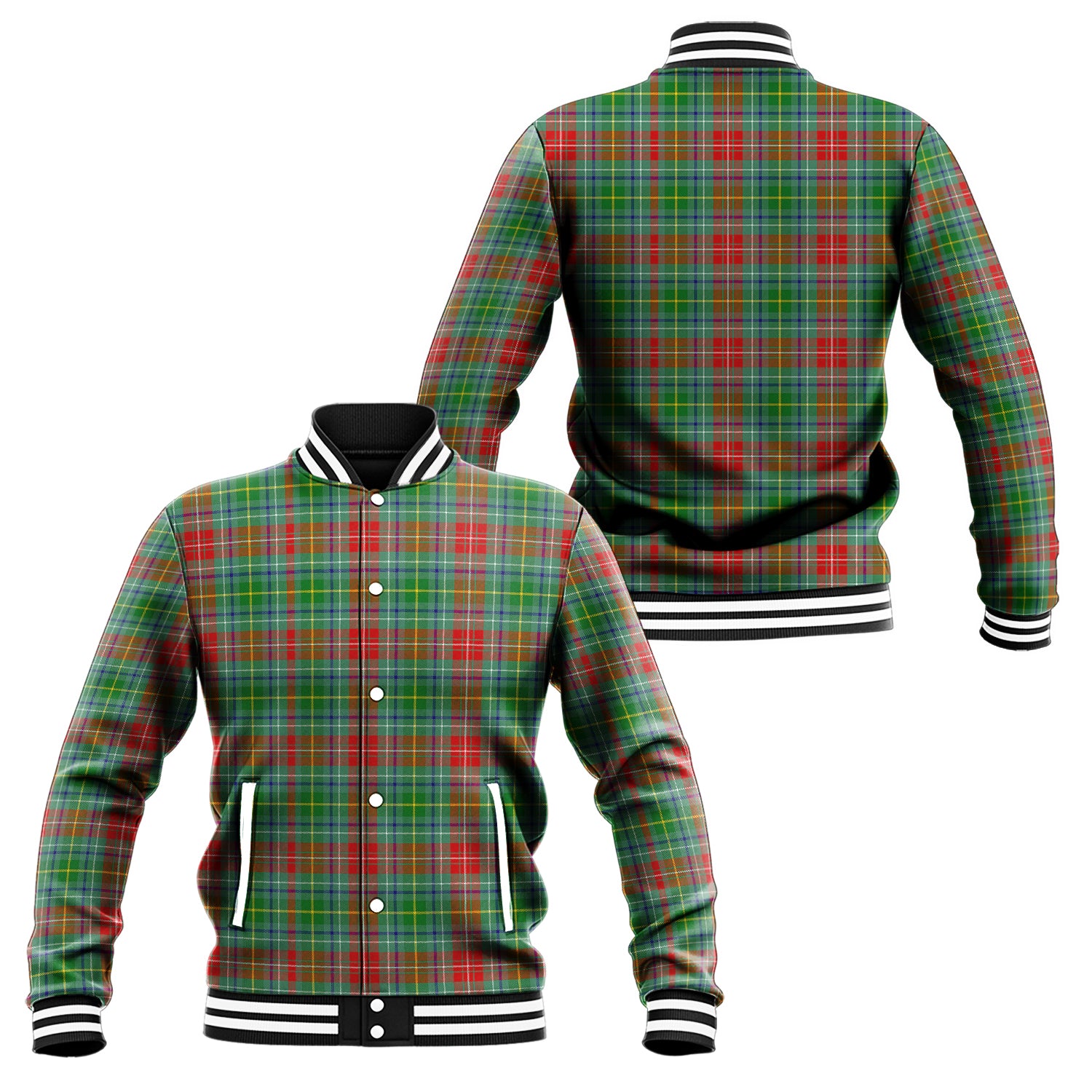 Muirhead Tartan Baseball Jacket Unisex - Tartan Vibes Clothing