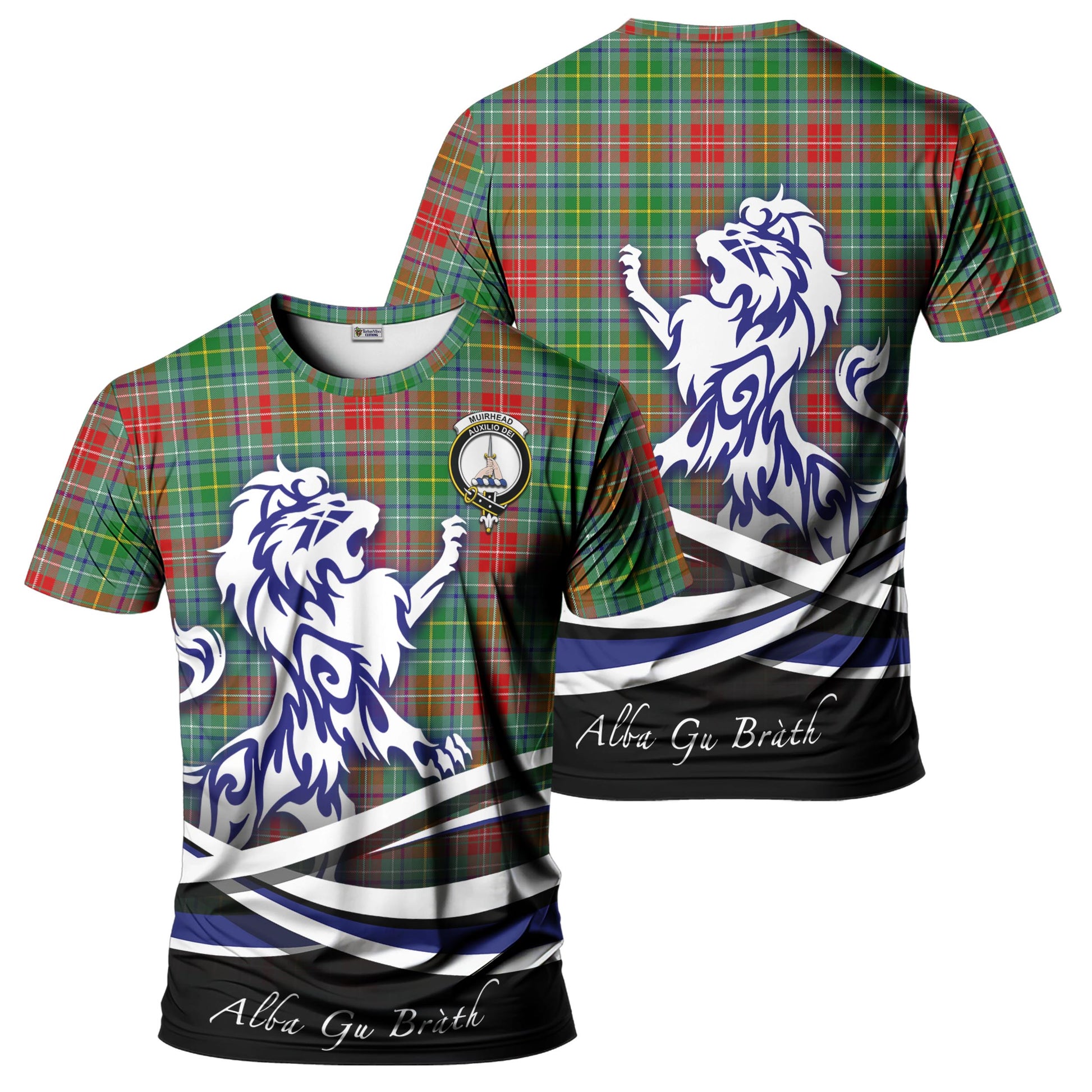 muirhead-tartan-t-shirt-with-alba-gu-brath-regal-lion-emblem