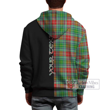 Muirhead Tartan Hoodie with Family Crest and Half Of Me Style