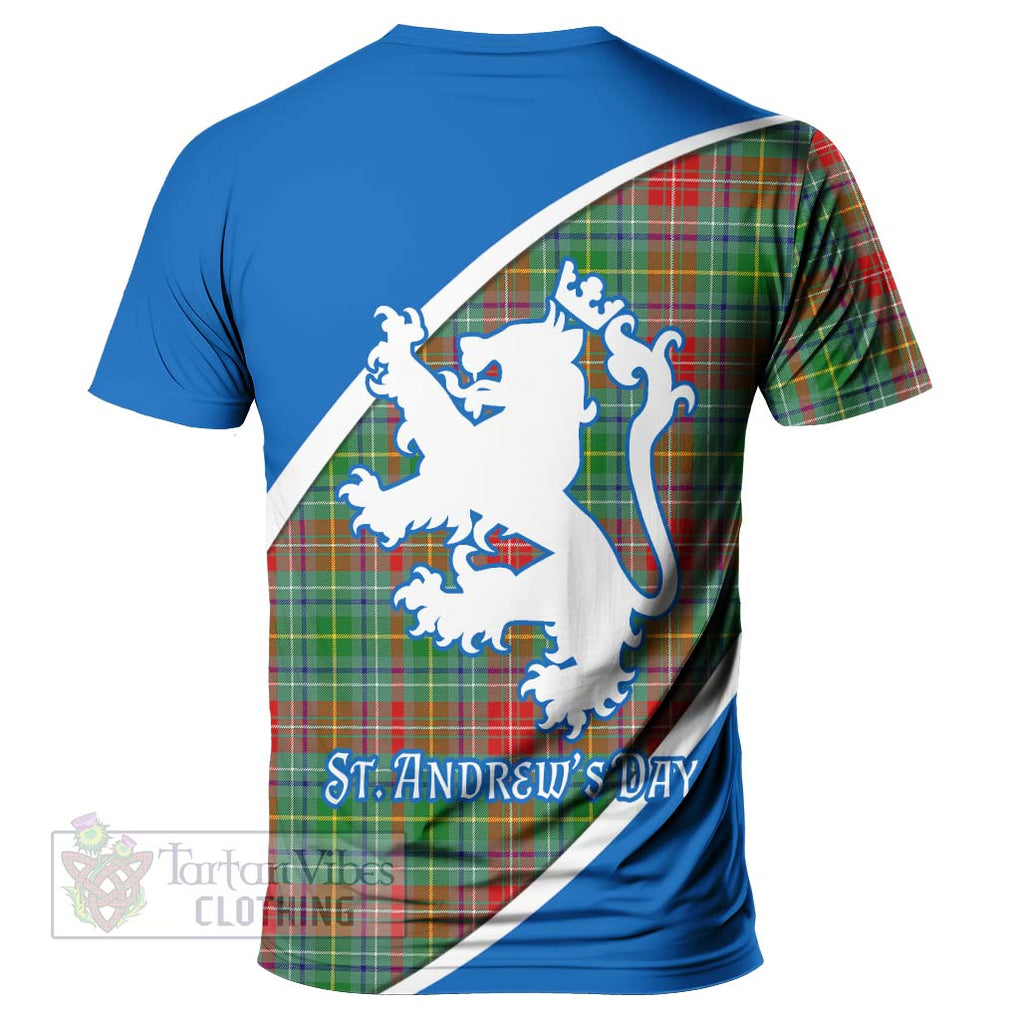 Tartan Vibes Clothing Muirhead Family Crest Tartan T-Shirt Celebrate Saint Andrew's Day in Style