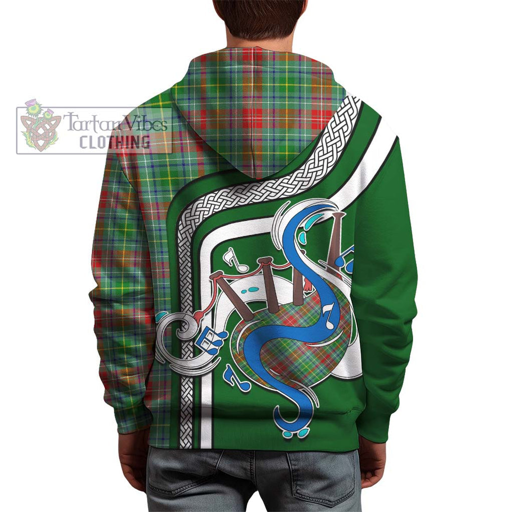 Muirhead Tartan Hoodie with Epic Bagpipe Style - Tartanvibesclothing Shop