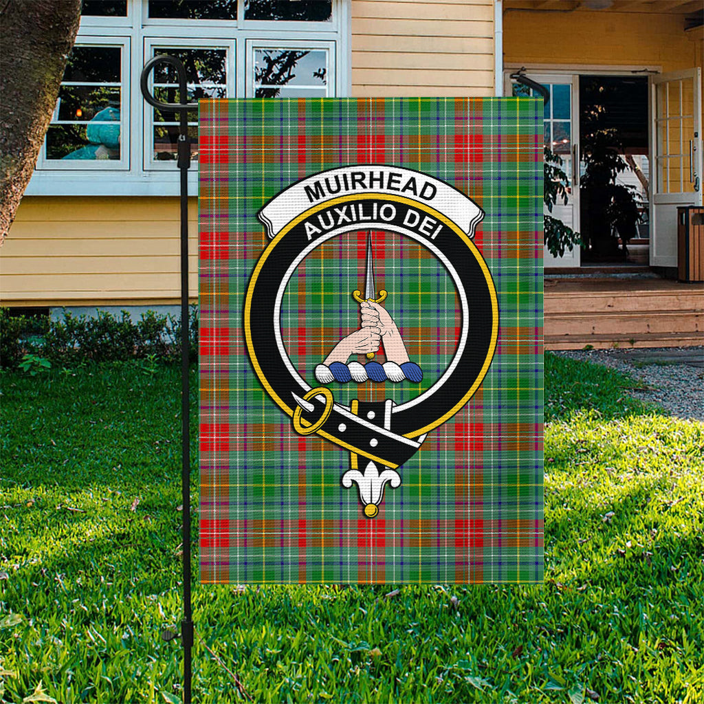 Muirhead Tartan Flag with Family Crest - Tartan Vibes Clothing