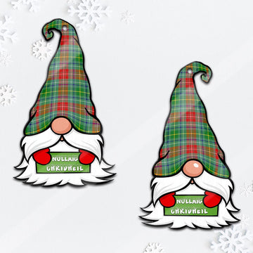 Muirhead Gnome Christmas Ornament with His Tartan Christmas Hat
