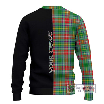 Muirhead Tartan Ugly Sweater with Family Crest and Half Of Me Style