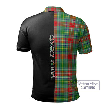 Muirhead Tartan Polo Shirt with Family Crest and Half Of Me Style