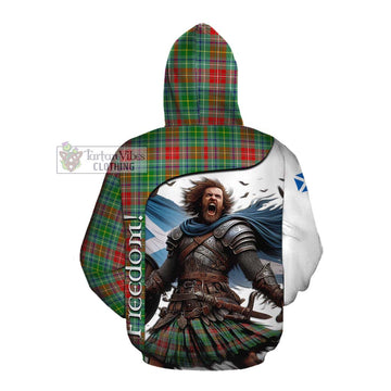 Muirhead Crest Tartan Cotton Hoodie Inspired by the Freedom of Scottish Warrior Pullover Hoodie - Tartan Vibes Clothing