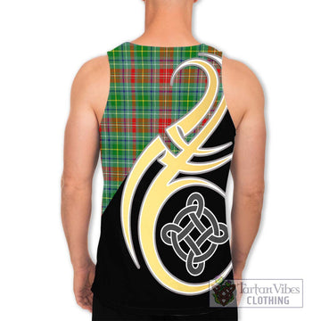 Muirhead Tartan Men's Tank Top with Family Crest and Celtic Symbol Style