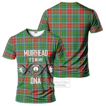 Muirhead Tartan T-Shirt with Family Crest DNA In Me Style