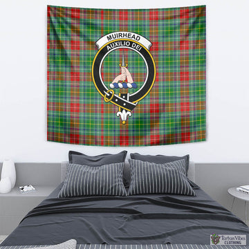 Muirhead Tartan Tapestry Wall Hanging and Home Decor for Room with Family Crest