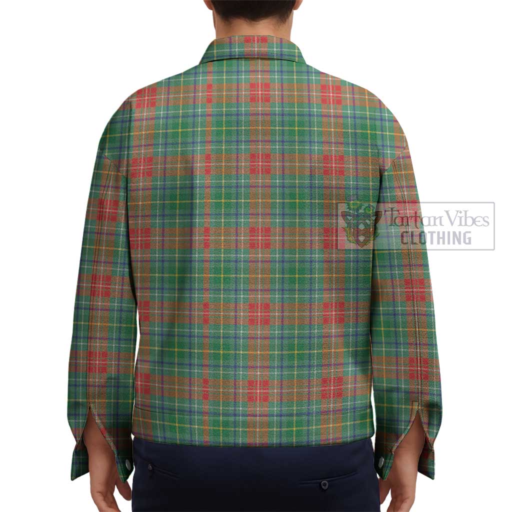 Tartan Vibes Clothing Muirhead Tartan Unisex Lapel Cotton Jacket