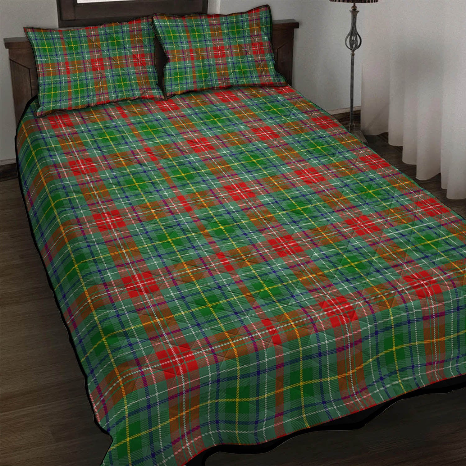 Muirhead Tartan Quilt Bed Set - Tartanvibesclothing Shop