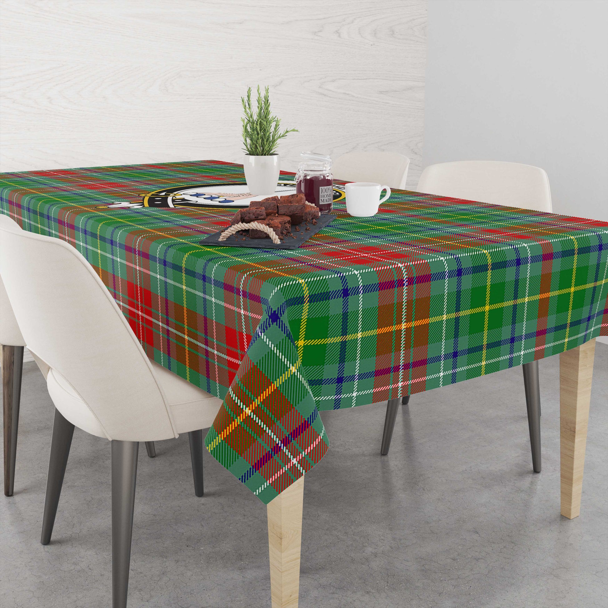 muirhead-tatan-tablecloth-with-family-crest