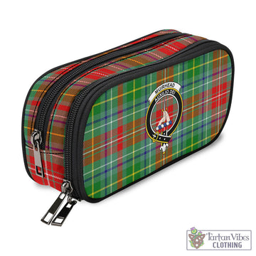Muirhead Tartan Pen and Pencil Case with Family Crest