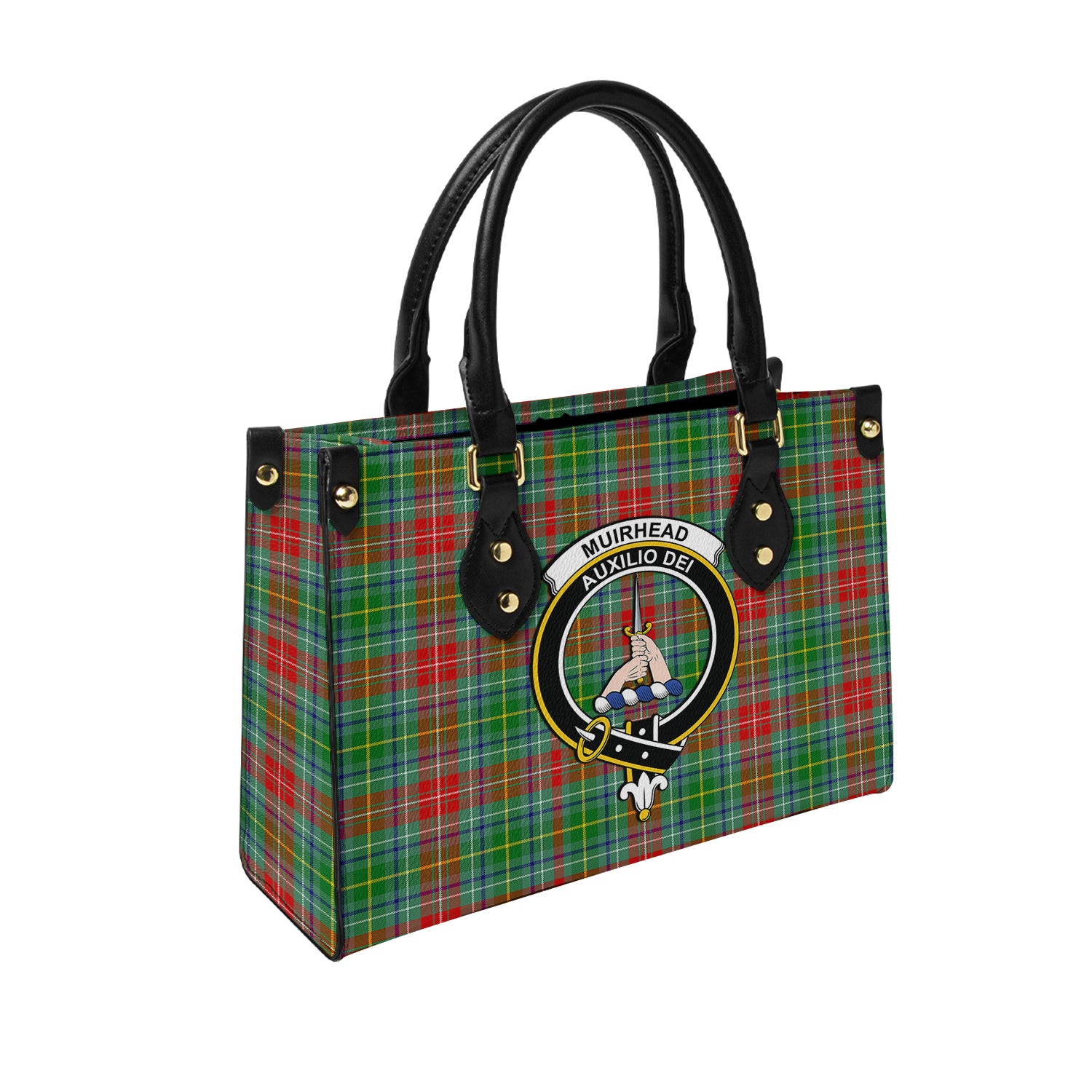 muirhead-tartan-leather-bag-with-family-crest