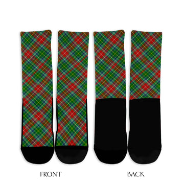 Muirhead Tartan Crew Socks Cross Tartan Style