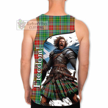 Muirhead Crest Tartan Men's Tank Top Inspired by the Freedom of Scottish Warrior