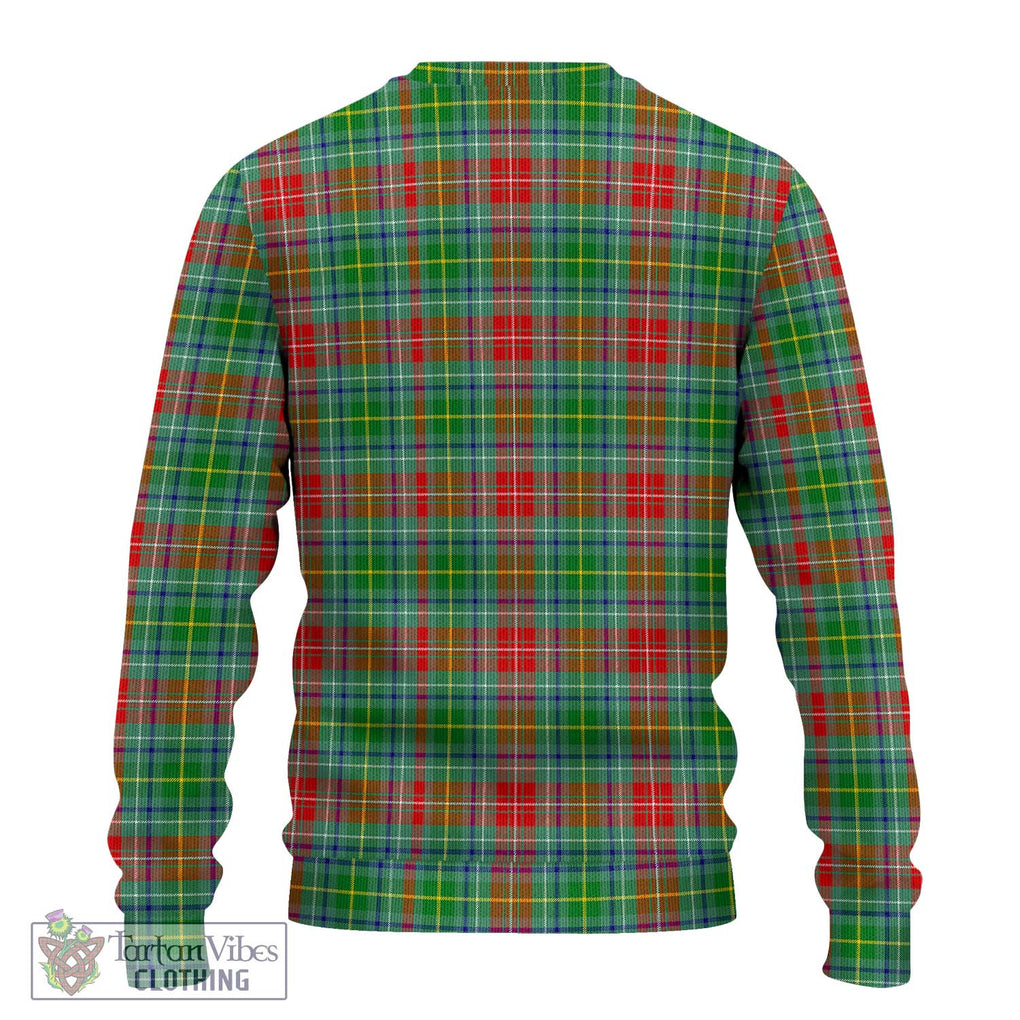 Muirhead Tartan Knitted Sweater with Family Crest DNA In Me Style - Tartanvibesclothing Shop