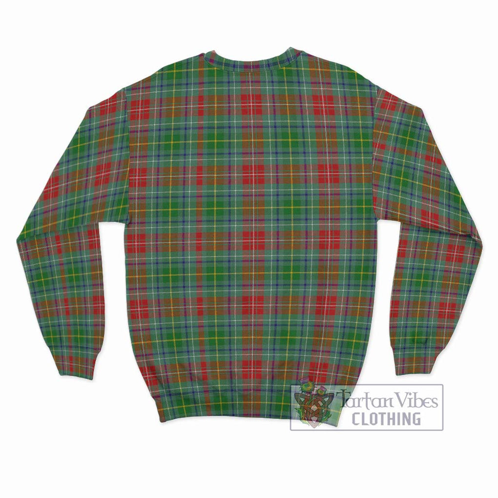 Muirhead Tartan Sweatshirt with Family Crest DNA In Me Style - Tartanvibesclothing Shop