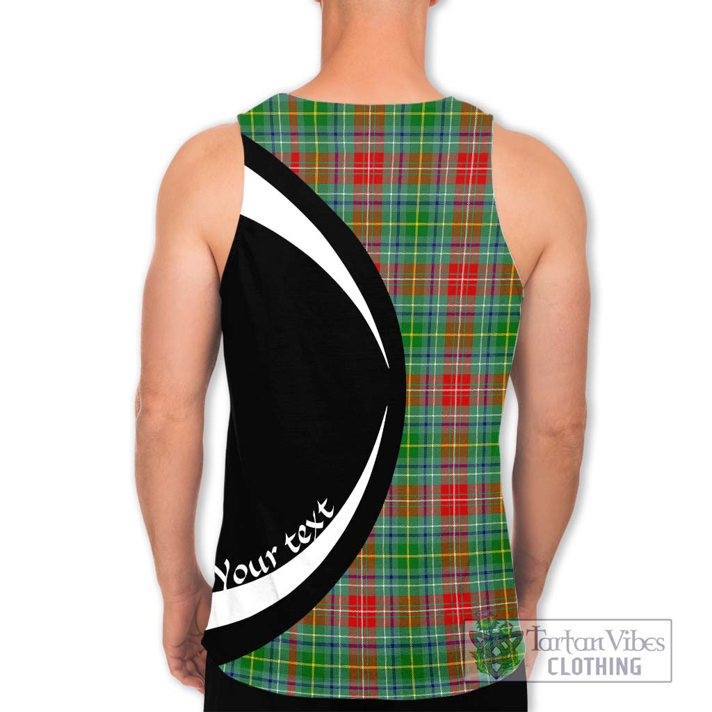 Muirhead Tartan Men's Tank Top with Family Crest Circle Style - Tartan Vibes Clothing