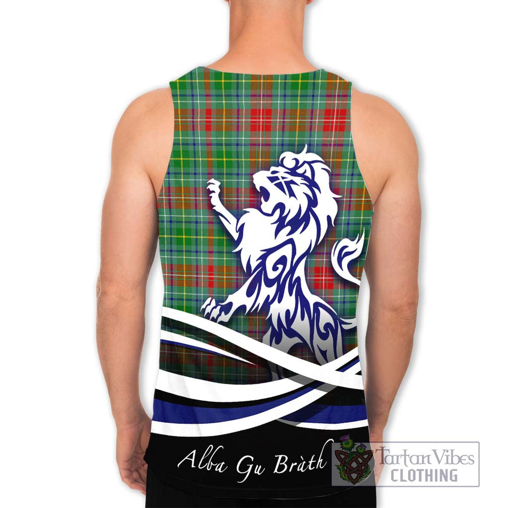 Muirhead Tartan Men's Tank Top with Alba Gu Brath Regal Lion Emblem - Tartanvibesclothing Shop