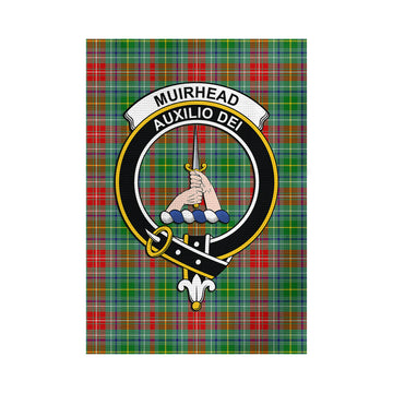 Muirhead Tartan Garden Flag with Family Crest - Tartan Vibes Clothing
