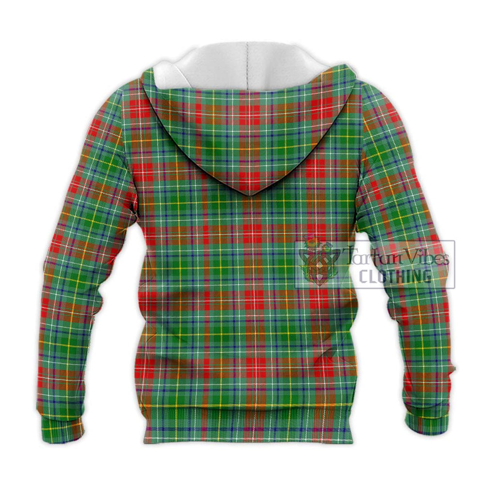 Muirhead Tartan Knitted Hoodie with Family Crest DNA In Me Style - Tartanvibesclothing Shop